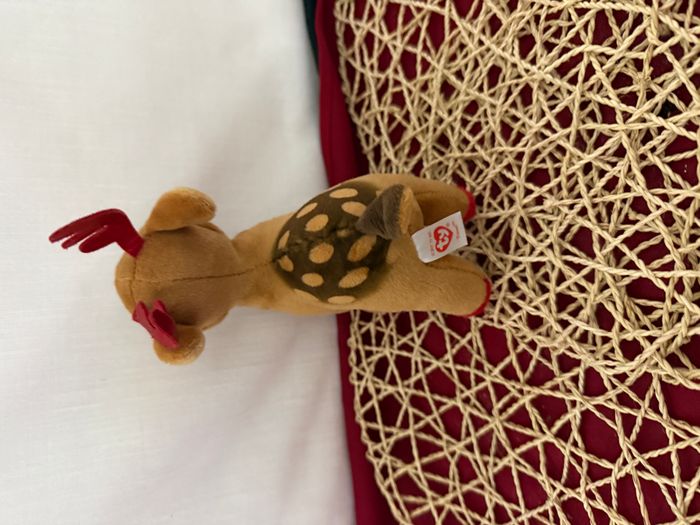 Peluche Tinsel le Renne Beanie Boo's Ty Small - photo numéro 5