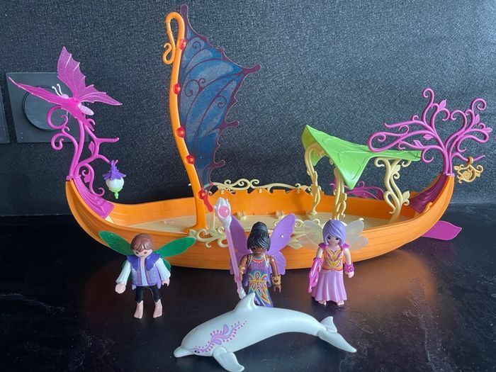 Playmobil le Bateau des fées enchantées 9133 complet