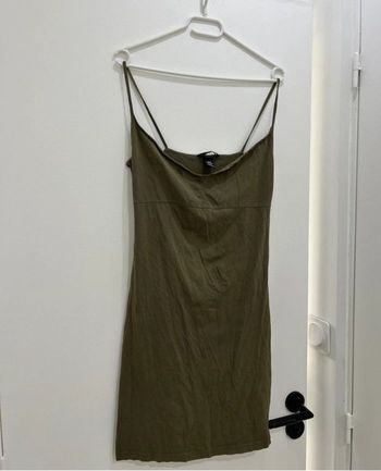 Robe courte H&M Kaki taille 38