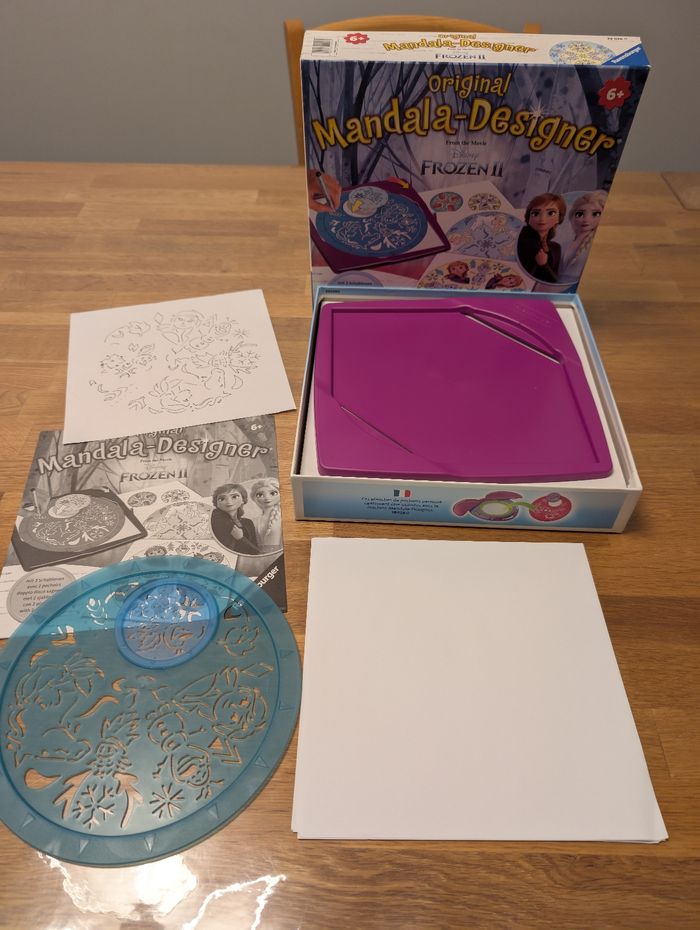 Original Mandala Designer Disney Frozen II Ravensburger - photo numéro 2