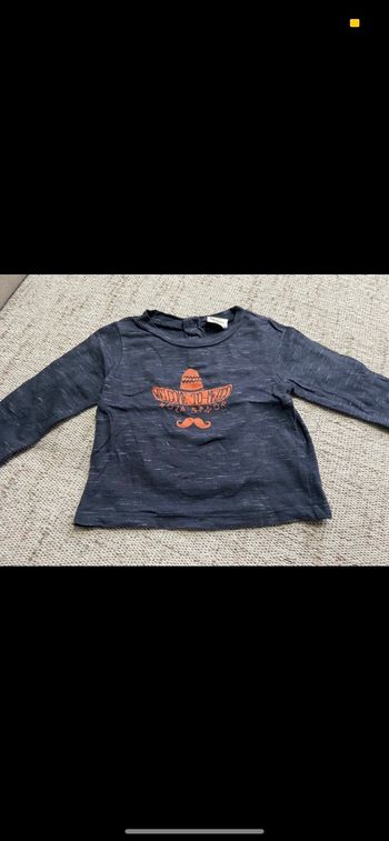 Teeshirt manches longues 6 mois