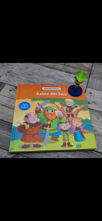 Hachette 47 Audioconte livre et figurine audio conte