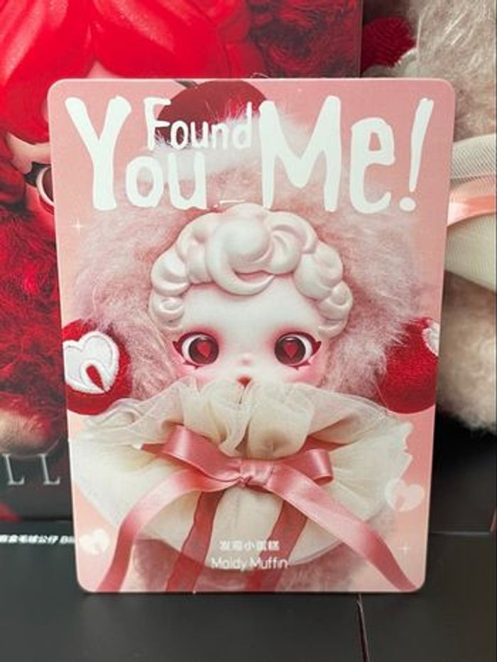 PopMart Skullpanda You Found Me plush doll pendant Moldy Muffin - photo numéro 3