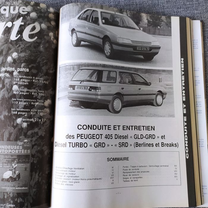 Revue technique Peugeot 405 - photo numéro 4
