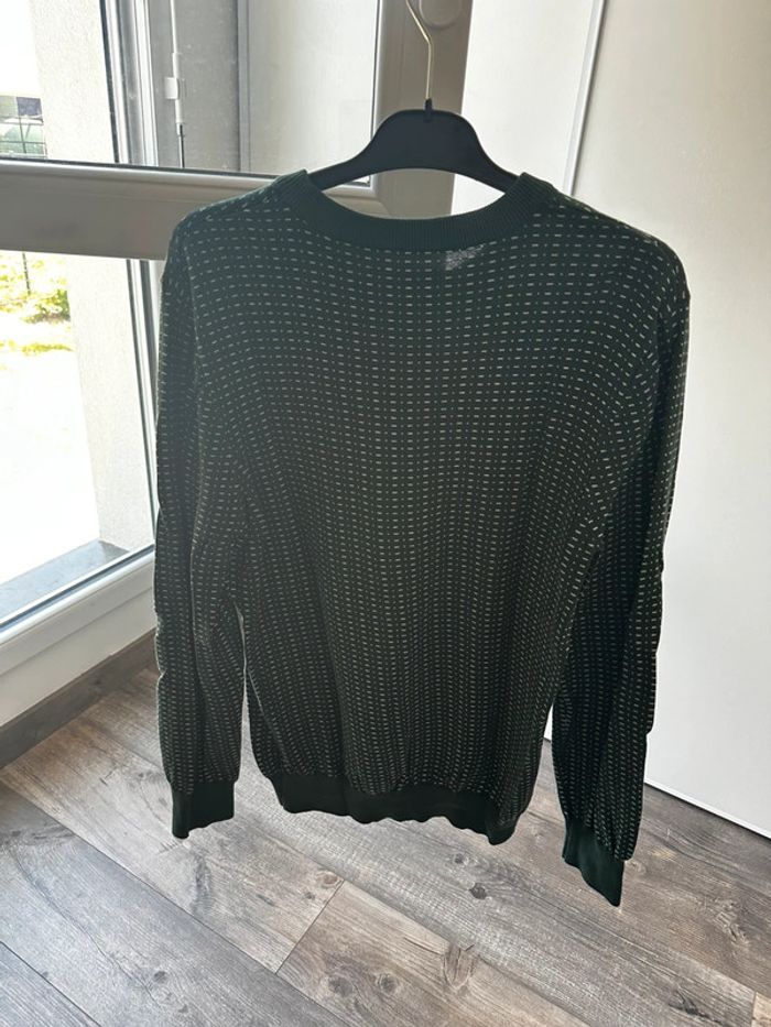 Pull Celio – Taille M – Vert & Blanc – Neuf sans étiquette - photo numéro 3