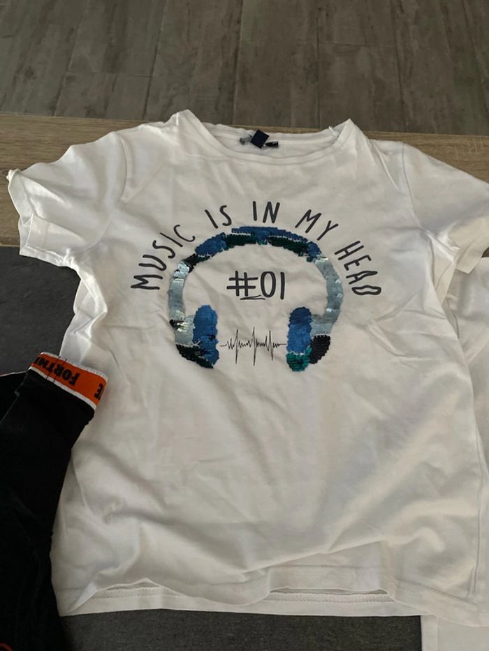 Lot de 4 t-shirts 10 ans kiabi, TAO - photo numéro 4
