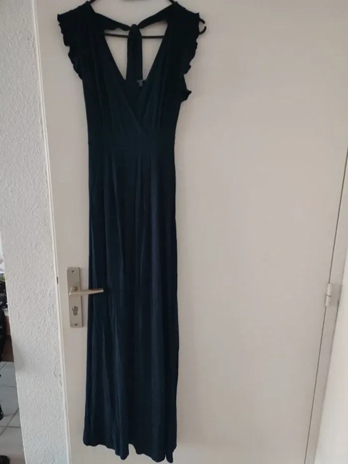 Robe longue bleue Kiabi - photo numéro 2