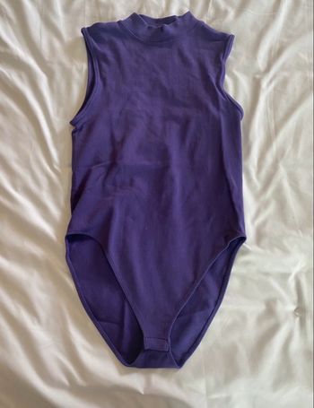 Body violet à pressions - Primark - Taille S/36