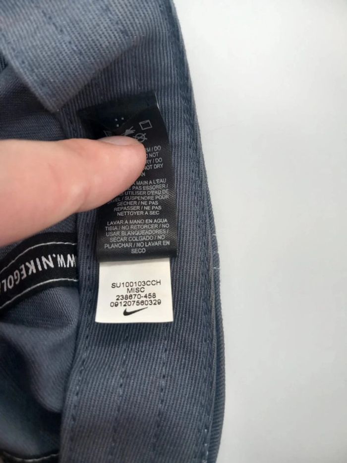 Casquette Vintage Nike Golf Gris - photo numéro 10