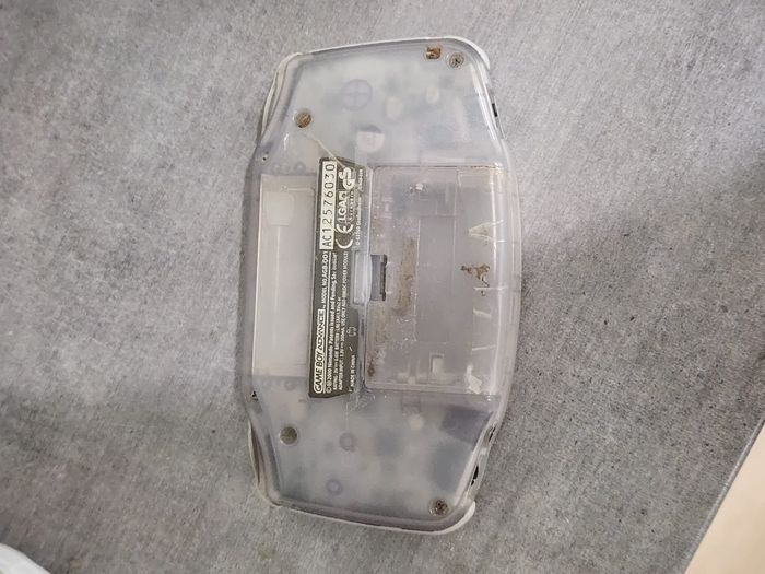 Nintendo Game Boy Advance AGB-001 – Coloris Glacier (Translucide) - photo numéro 2