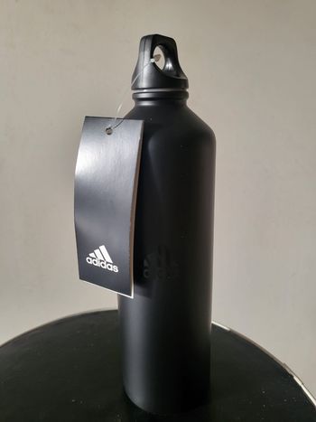 Gourde Adidas Performance Neuve Steel Bottle Noir 0,75 L
