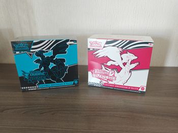 Duo 2 etb 10.5 flamme blanche et foudre noire neuves
