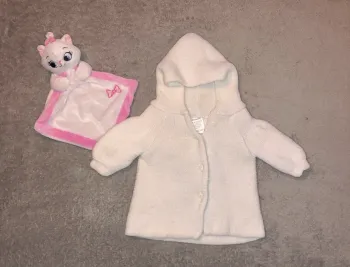 Gilet chaud 1mois fille