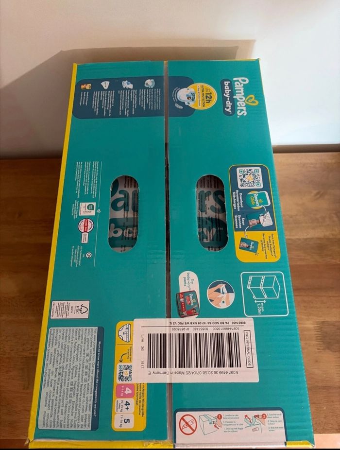 Couches Pampers T4 - photo numéro 2