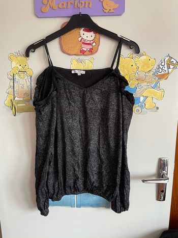 Top à bretelles à épaules découvertes, taille 16 ans, marque Miss Liberto