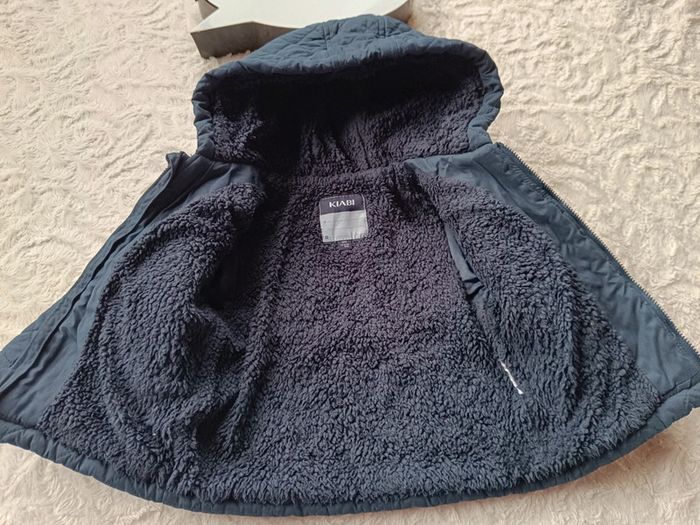 Manteau doudoune fourré avec capuche Garçon 12 mois Kiabi - photo numéro 6