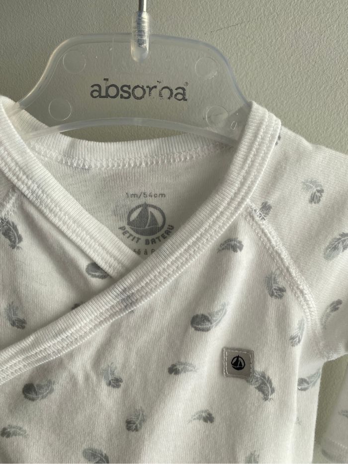 Body Petit Bateau 1 mois - photo numéro 2