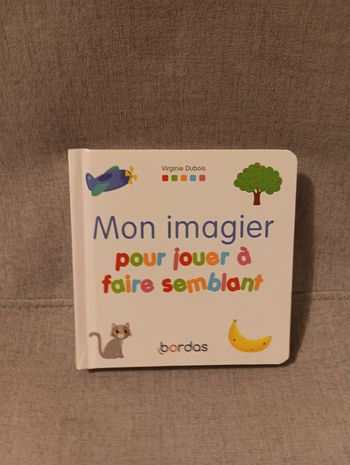 Livre imagier mon imagier pour faire semblant neuf
