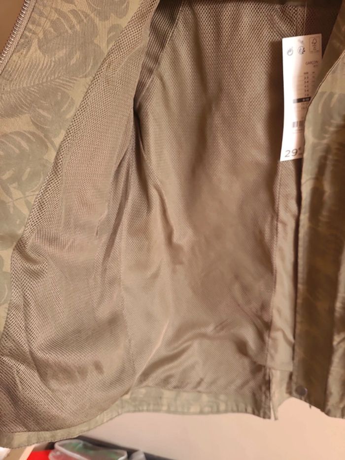 Veste imper kaki neuve 9/10 ans - photo numéro 7