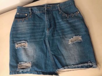 Jupe jean