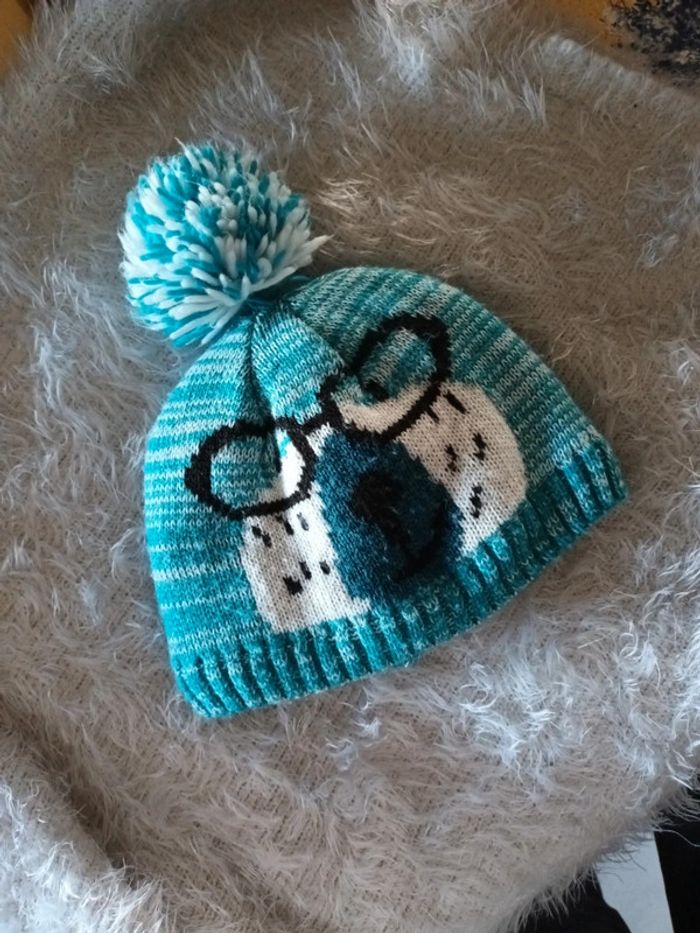 Bonnet pompom