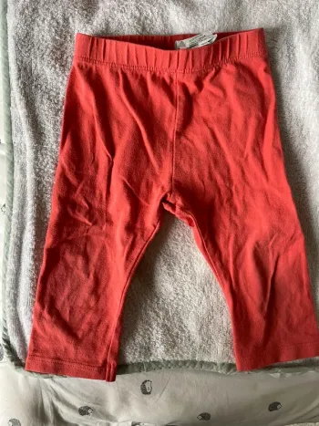 Legging pantacourt corail 18 mois