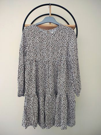 10 ans robe légère Gémo motif léopard 