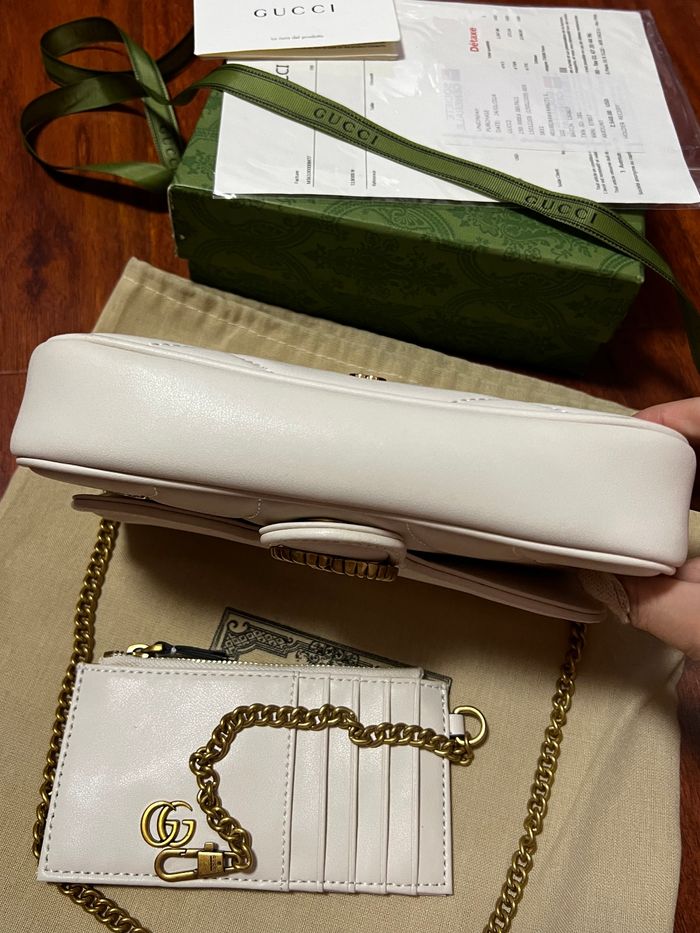 Sac bandoulière Gucci Marmont Mini - photo numéro 3