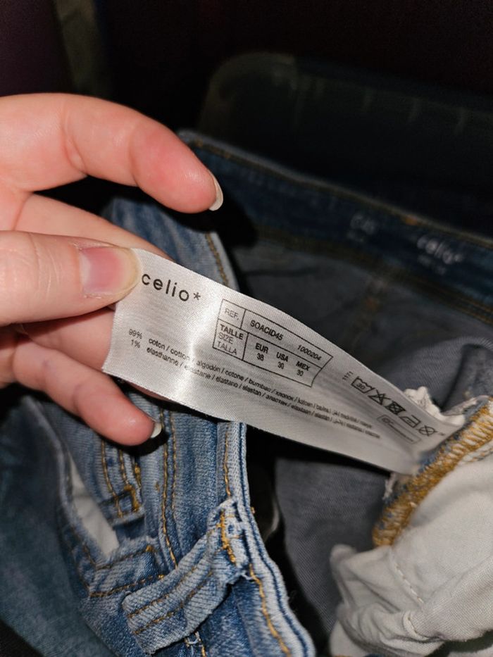 Jeans skynny Célio- comme neuf - photo numéro 4