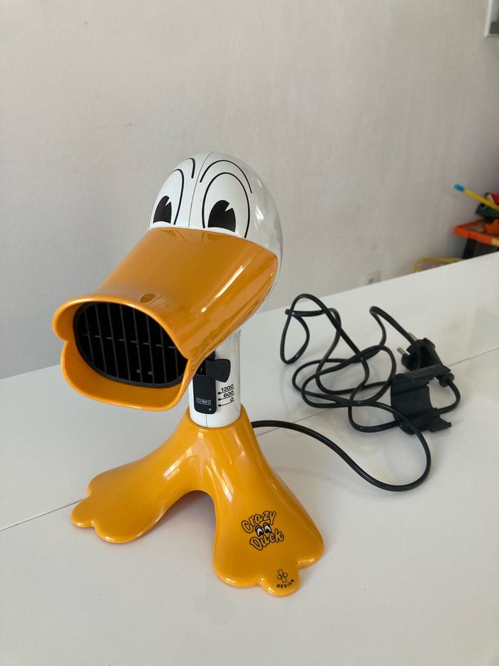 Sèche cheveux vintage crazy duck
