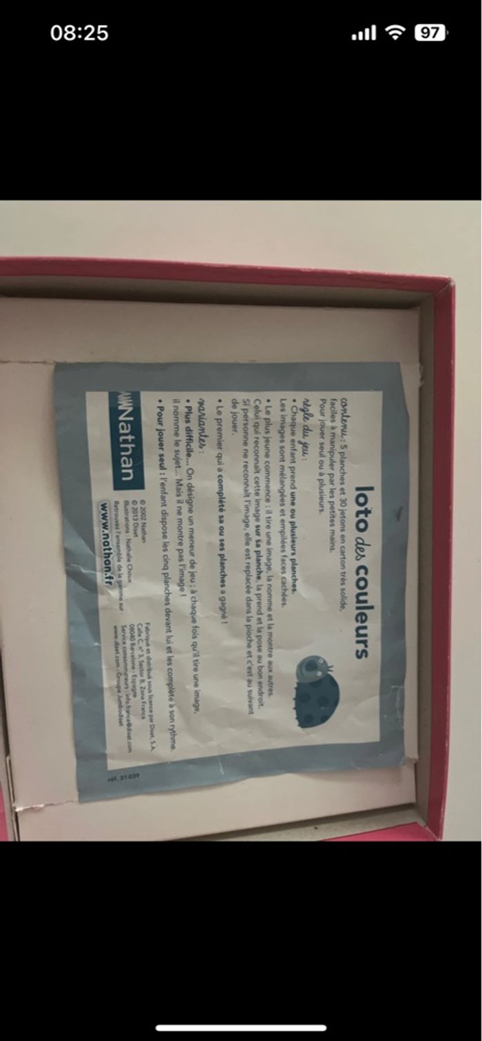 Loto des couleurs - photo numéro 3