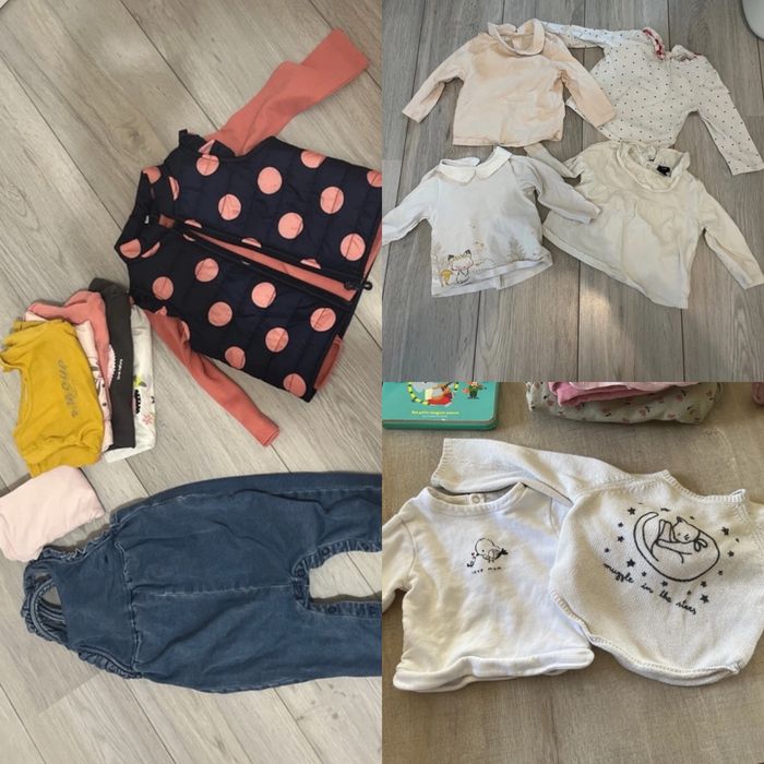 Lot 12 mois fille