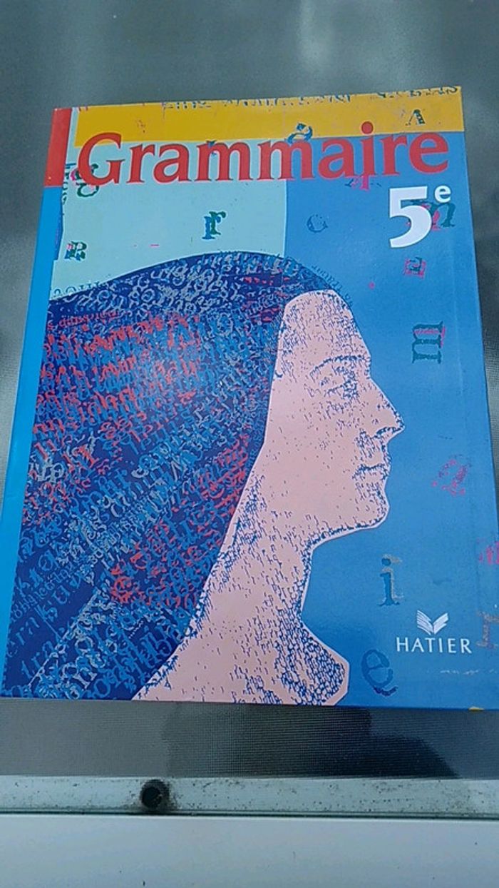 Manuel de français 5e Grammaire