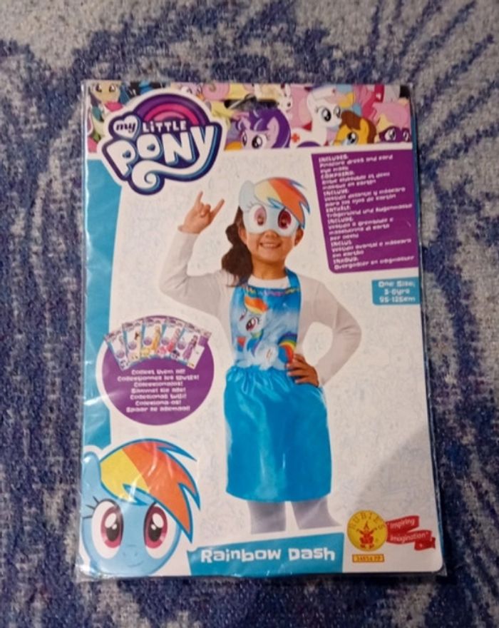 Déguisement my little pony bleu Taille 3/6ans