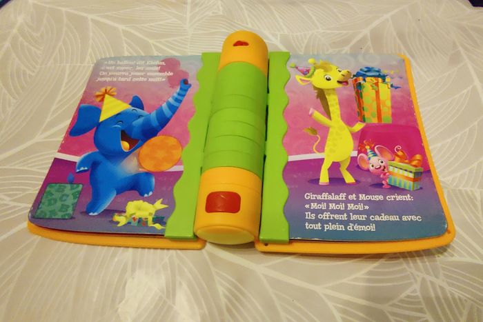 Livre interactif l'anniversaire d'elefun - photo numéro 2