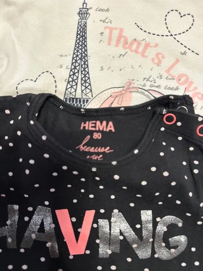 Lot de 4 tee shirt manches longues - photo numéro 3