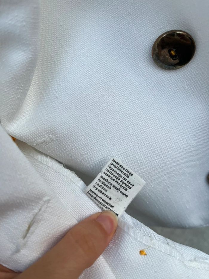Veste blanche made in France - photo numéro 9