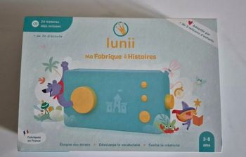 Lunii boite a histoire enfants vert Neuf