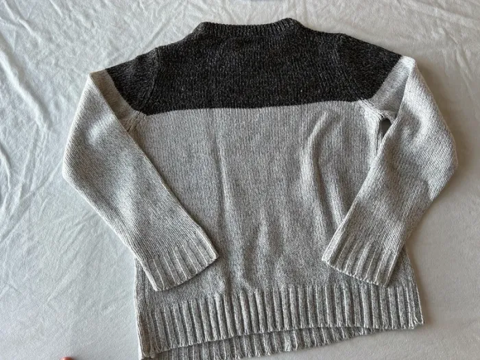 Pull gris - photo numéro 4