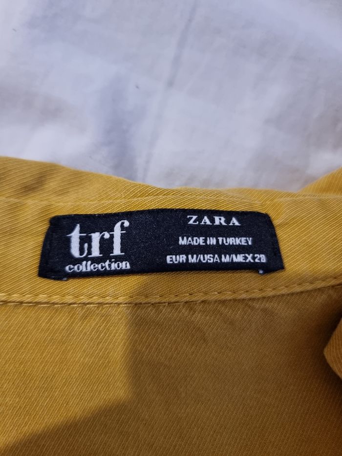 Chemise moutarde Zara - photo numéro 4