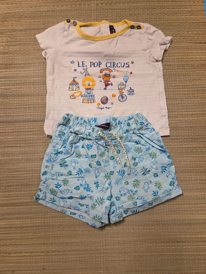 Tenue plage sergent major 24 mois