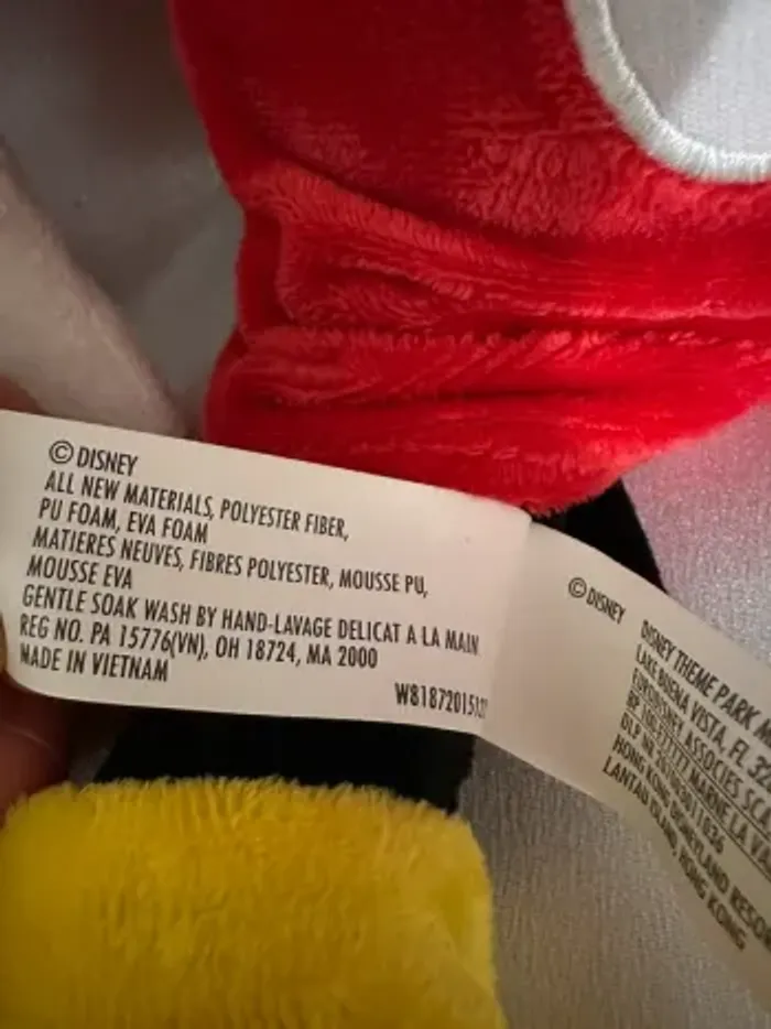 Peluche Mickey Mouse - Disney Parks - Authentique et Originale - photo numéro 3