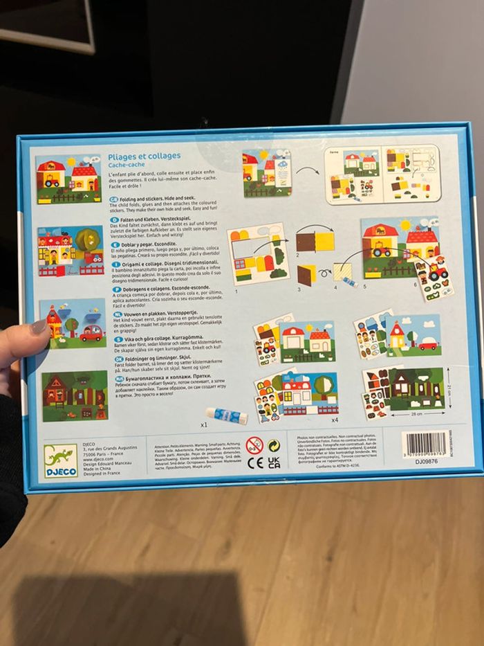 Jeu pliages et collages djeco - photo numéro 2