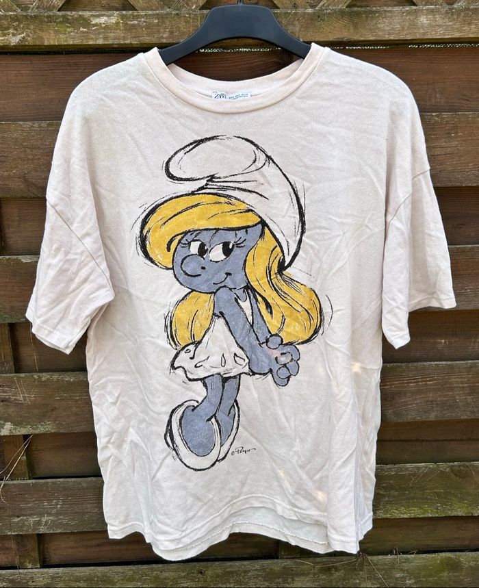 T-shirt schtroumpfette