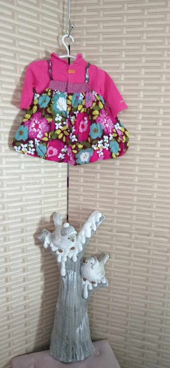 Robe fleurie doublée taille 3 mois marque catimini