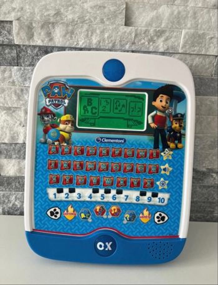 Tablette éducative pat patrouille
