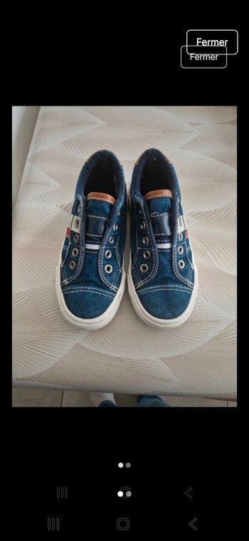 Chaussure en toile