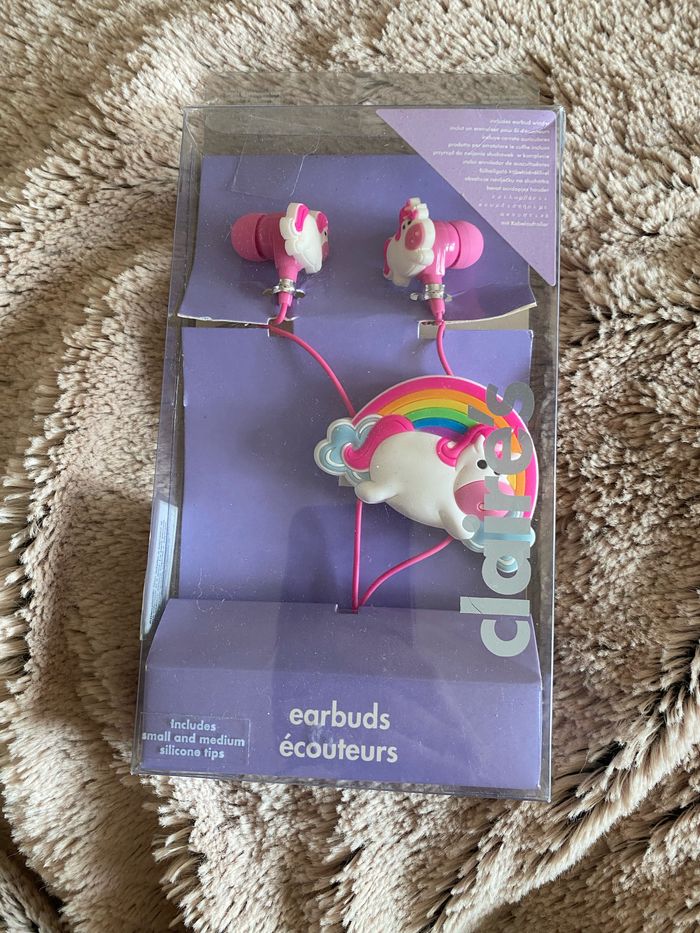 Écouteurs licorne