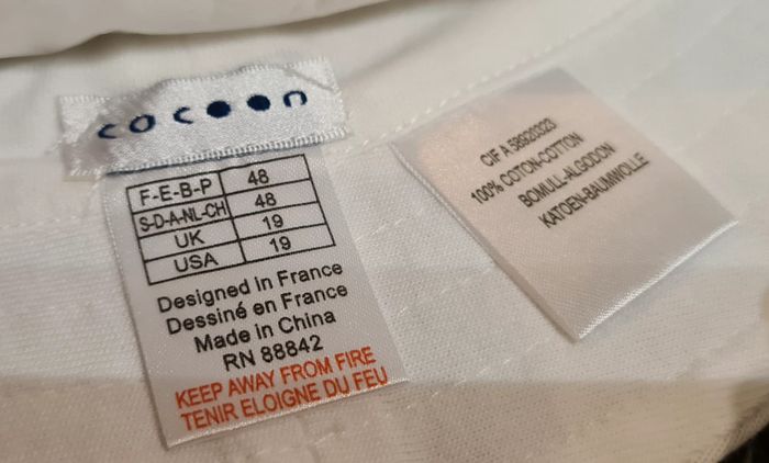 Bob blanc garçon taille 48 Cocoon - photo numéro 3