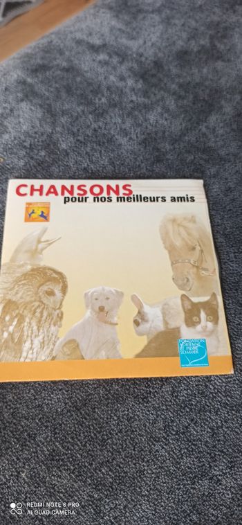 CD chansons pour nos meilleurs amis
